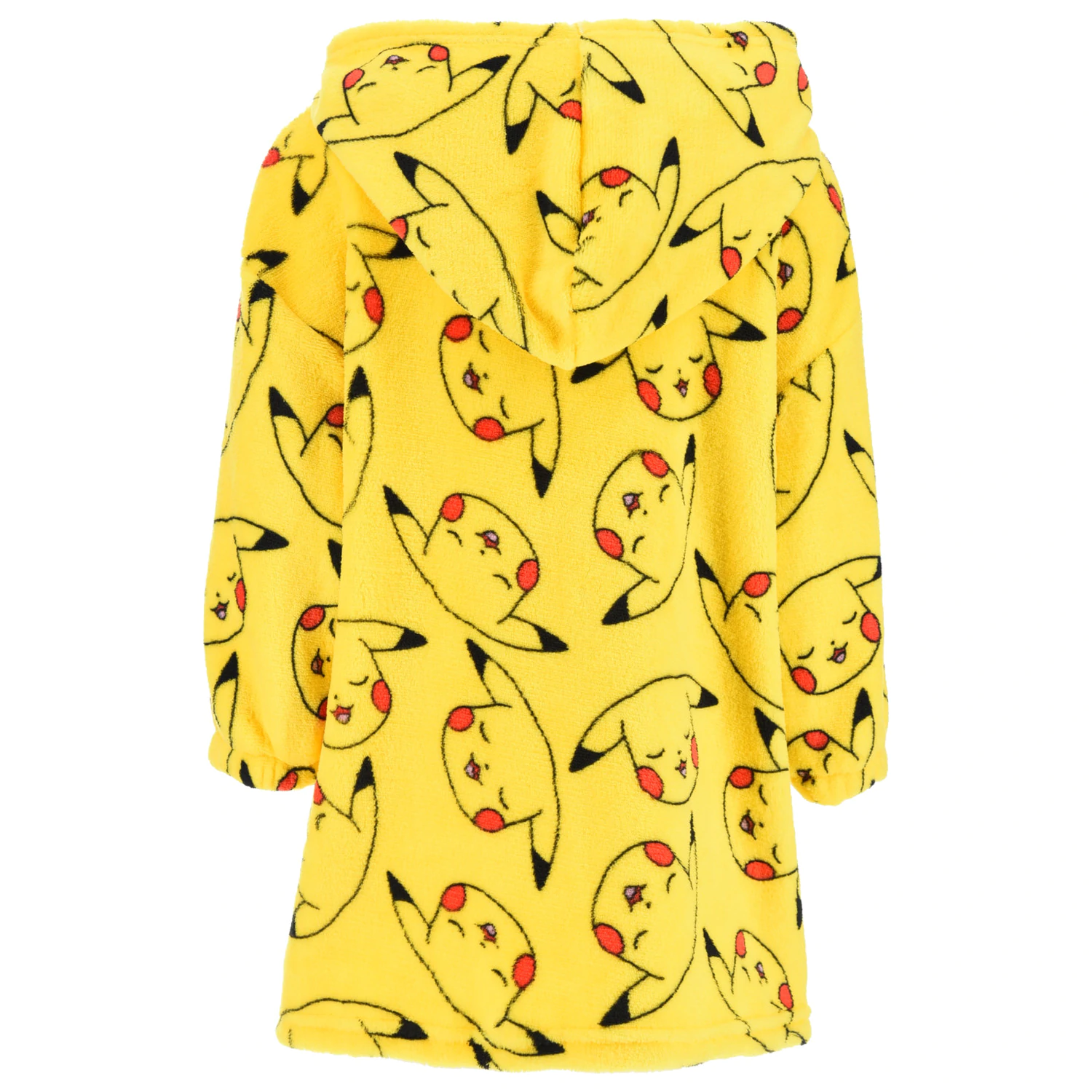 Pokémon Pikachu nosiva plišana fleece dekica pončo 10 godina / 140 cm fotografija proizvoda