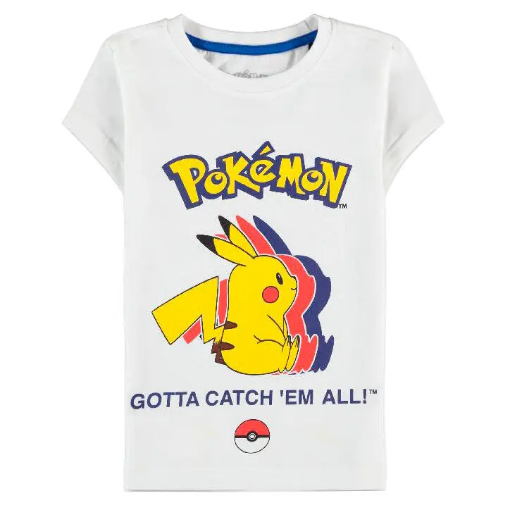 Pokemon Pika Silhouette dječja majica kratkih rukava fotografija proizvoda
