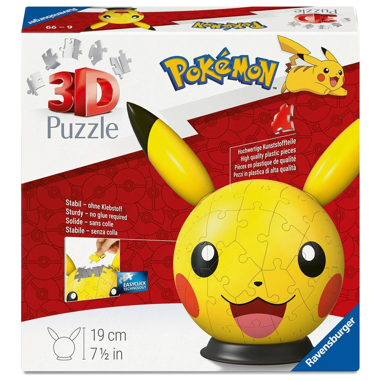 Pokemon Pikachu 3D puzzle lopta fotografija proizvoda