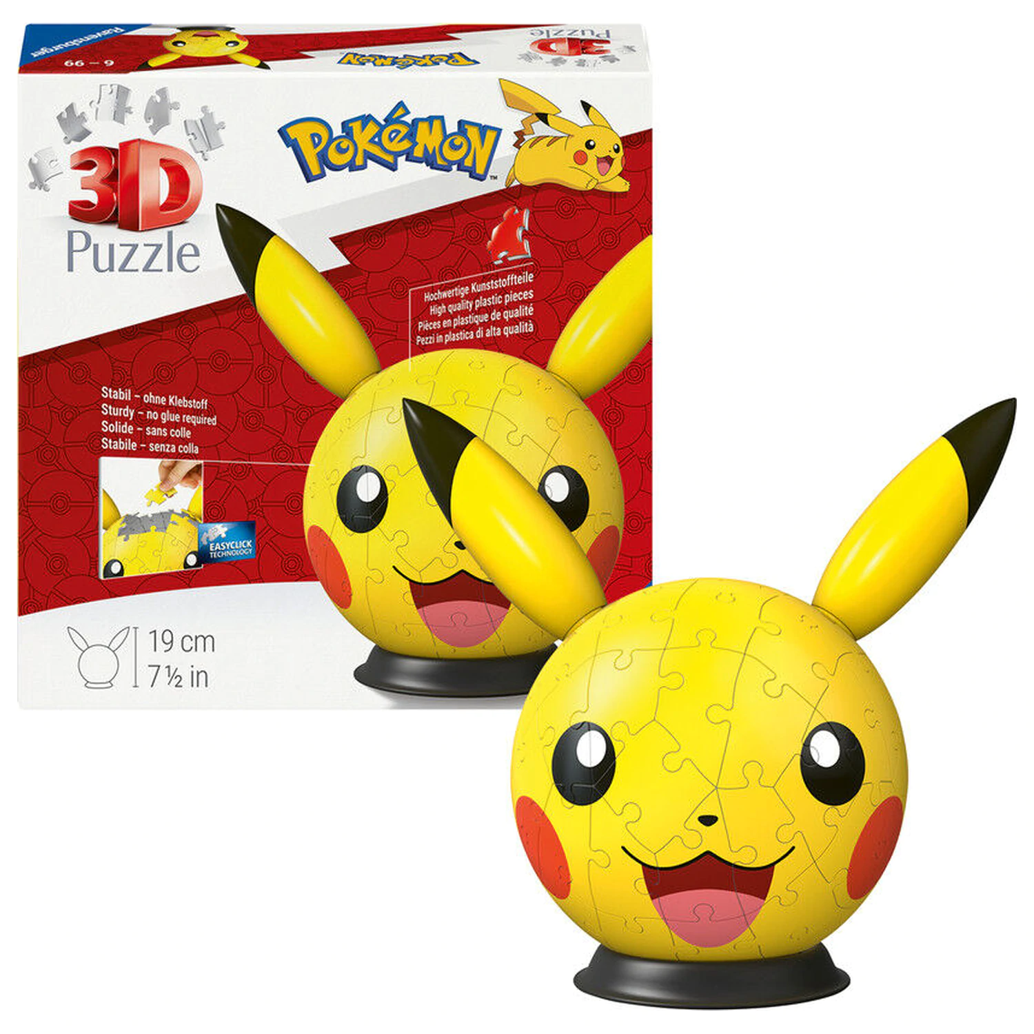 Pokemon Pikachu 3D puzzle lopta fotografija proizvoda