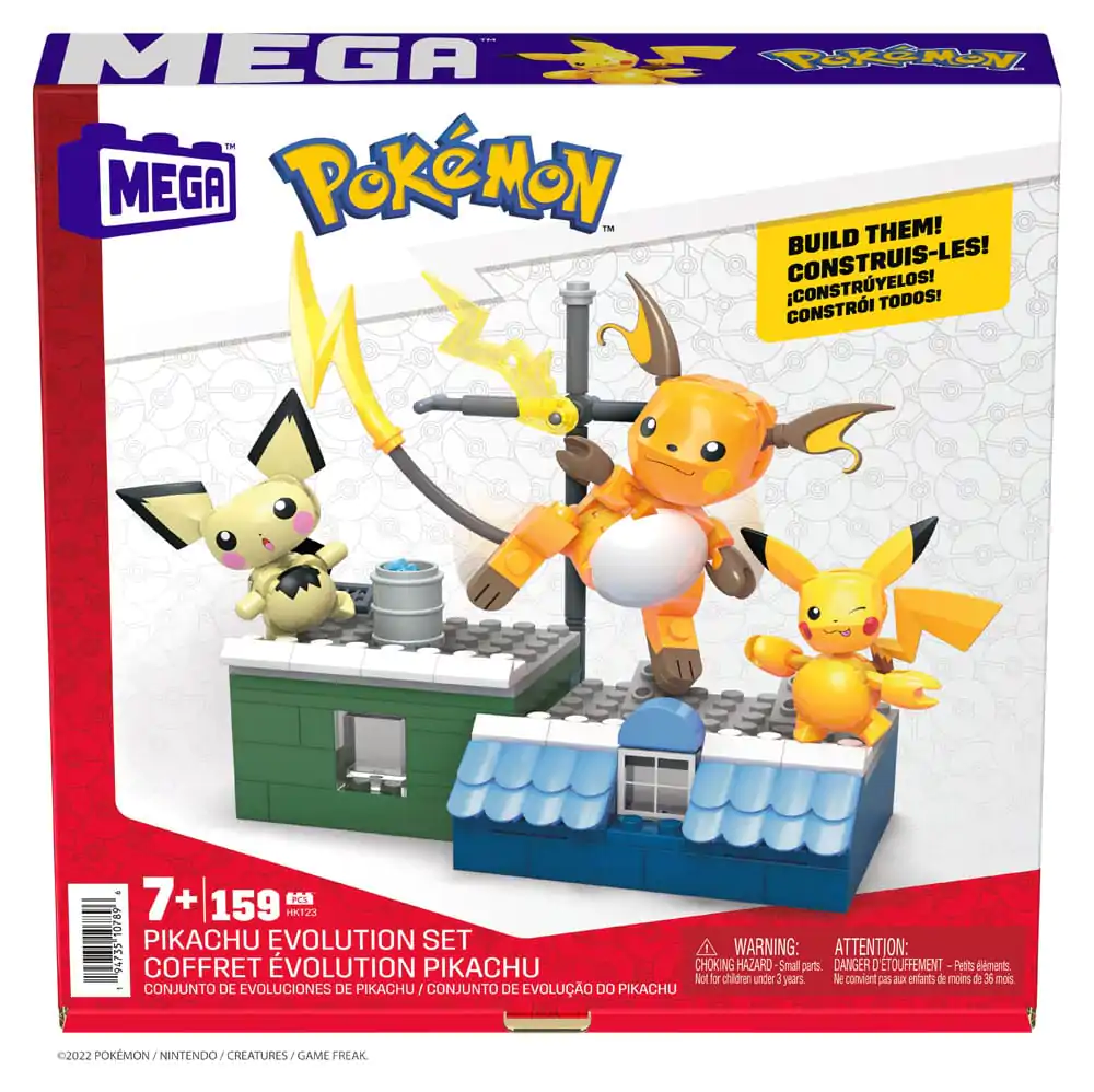 Pokémon MEGA Construction Set Set za Evoluciju Pikachu gradnje fotografija proizvoda