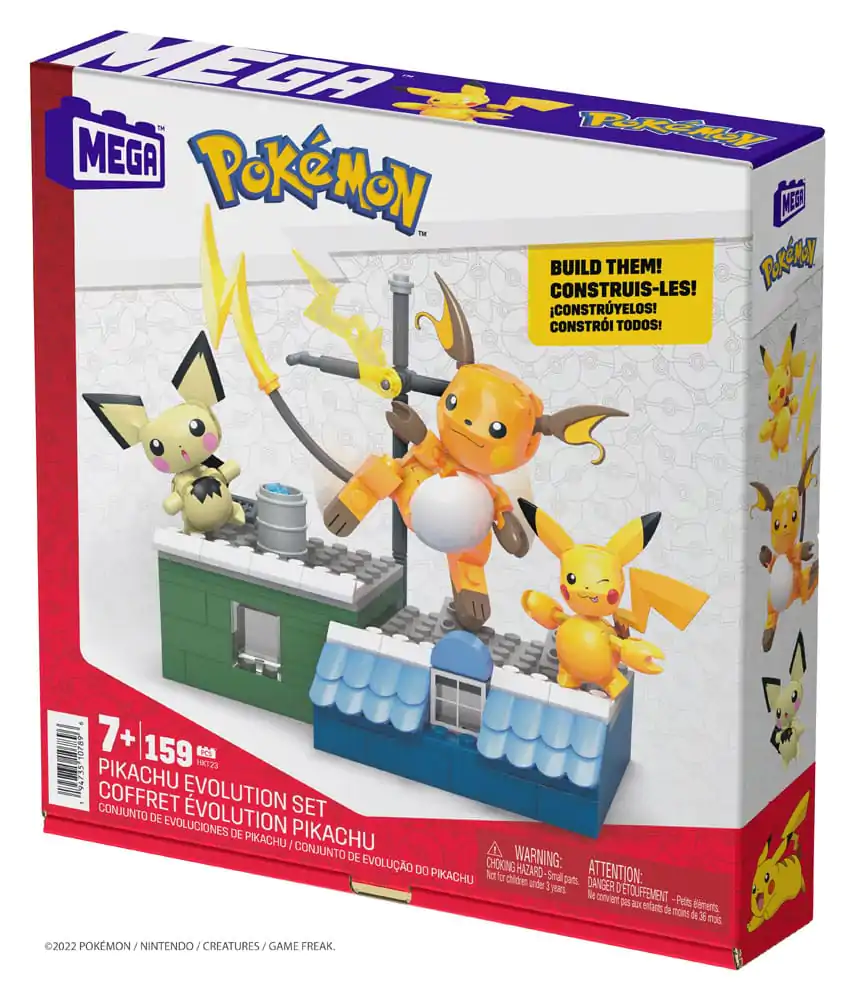 Pokémon MEGA Construction Set Set za Evoluciju Pikachu gradnje fotografija proizvoda