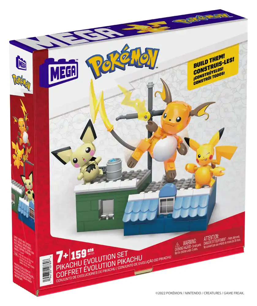 Pokémon MEGA Construction Set Set za Evoluciju Pikachu gradnje fotografija proizvoda