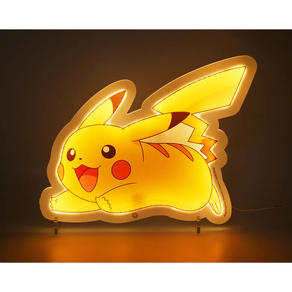 Pokémon LED zidna svjetiljka Pikachu 22 cm fotografija proizvoda