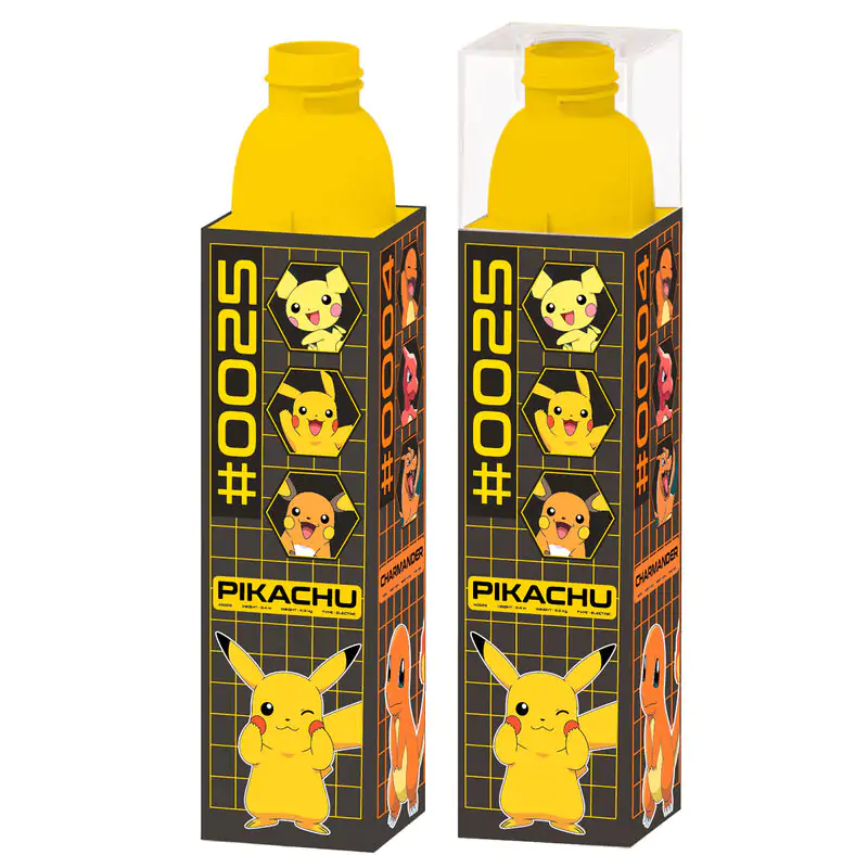 Pokemon Pikachu kockasta boca za vodu 650 ml fotografija proizvoda