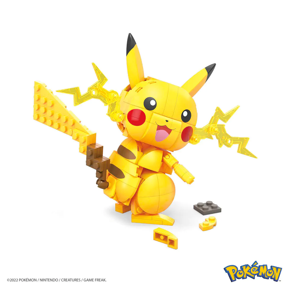 Pokémon Mega Construx Wonder Builders set za građenje Pikachu 10 cm fotografija proizvoda