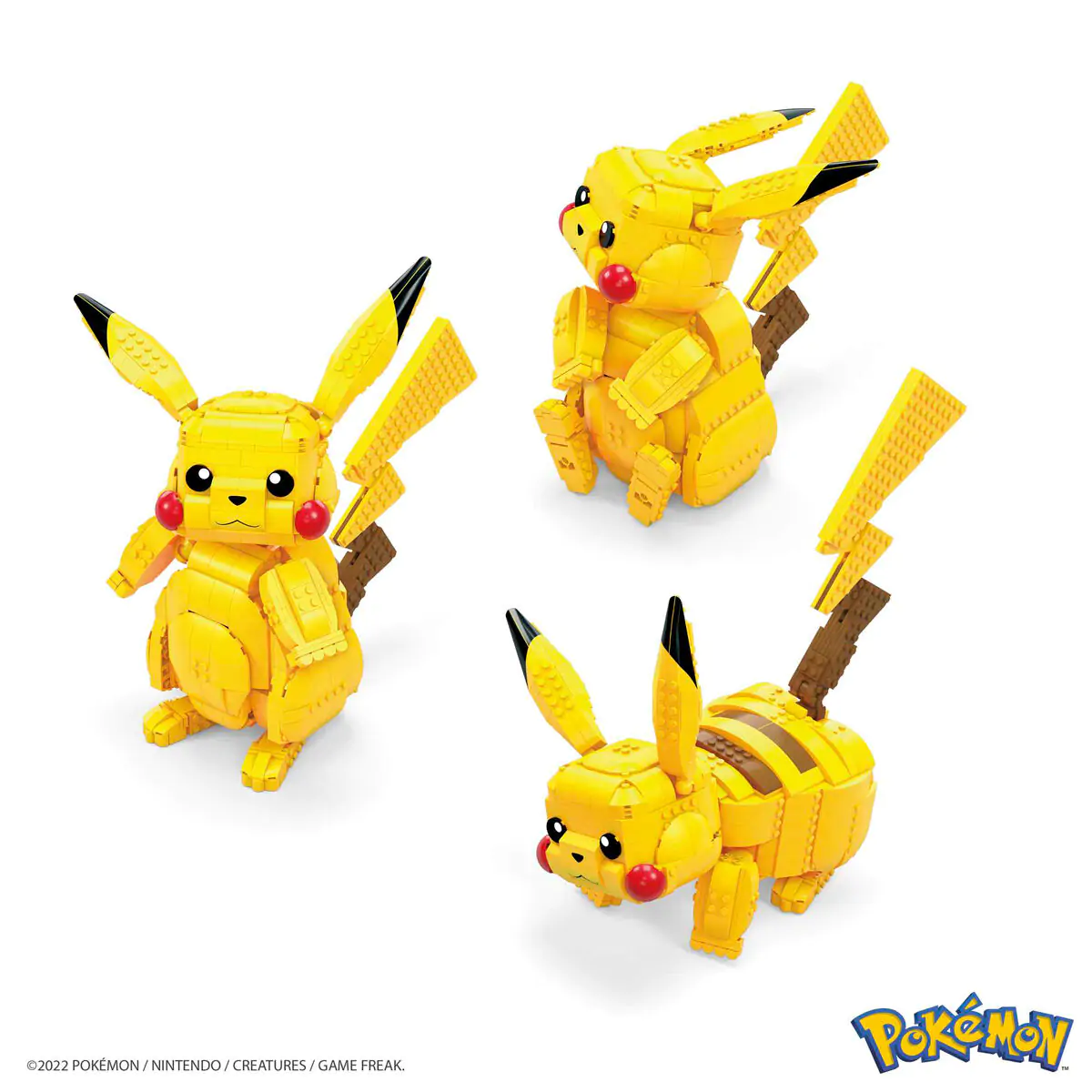 Pokémon Mega Construx Wonder Builders set za građenje Jumbo Pikachu 33 cm fotografija proizvoda