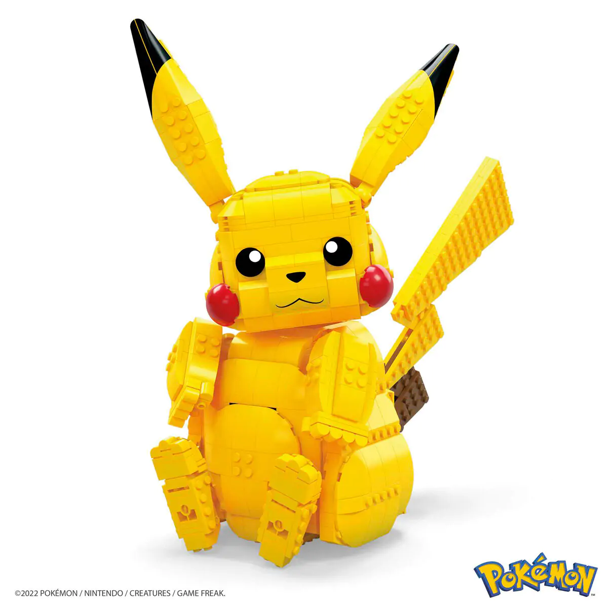 Pokémon Mega Construx Wonder Builders set za građenje Jumbo Pikachu 33 cm fotografija proizvoda