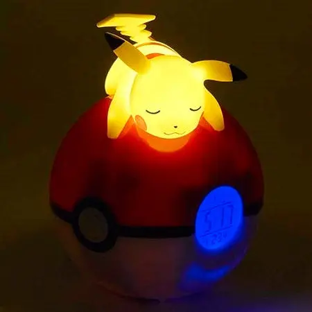 Pokémon budilica Pokeball sa svjetlom Pikachu 18 cm fotografija proizvoda