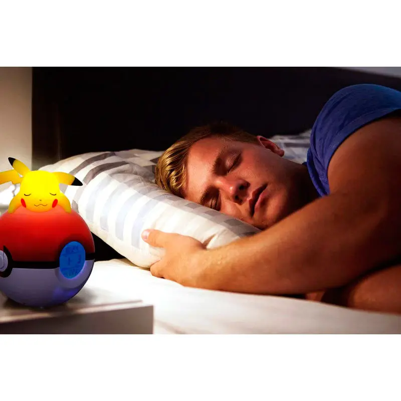 Pokémon budilica Pokeball sa svjetlom Pikachu 18 cm fotografija proizvoda