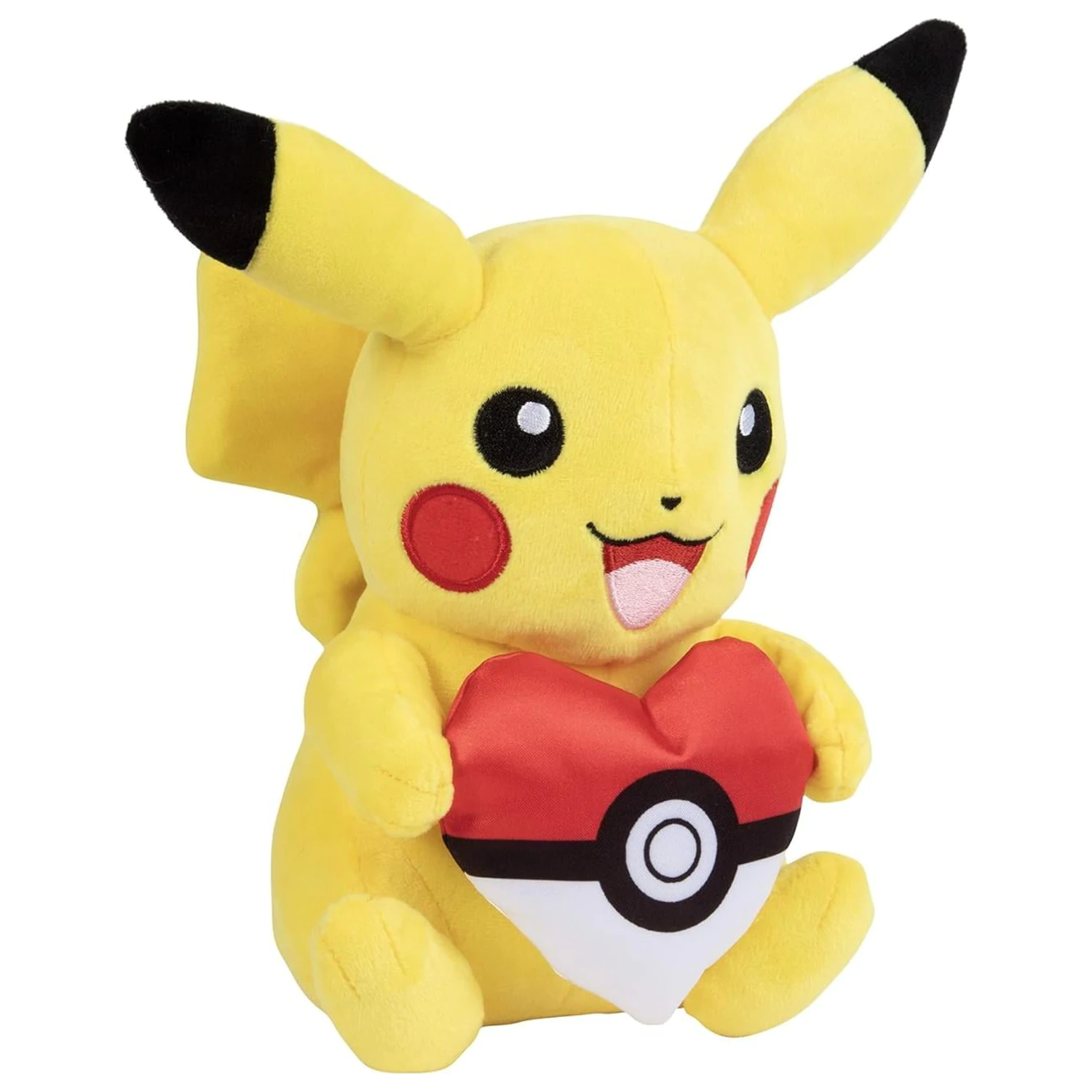 Pokémon Pikachu with Poké Ball Heart plišana igračka 20 cm fotografija proizvoda