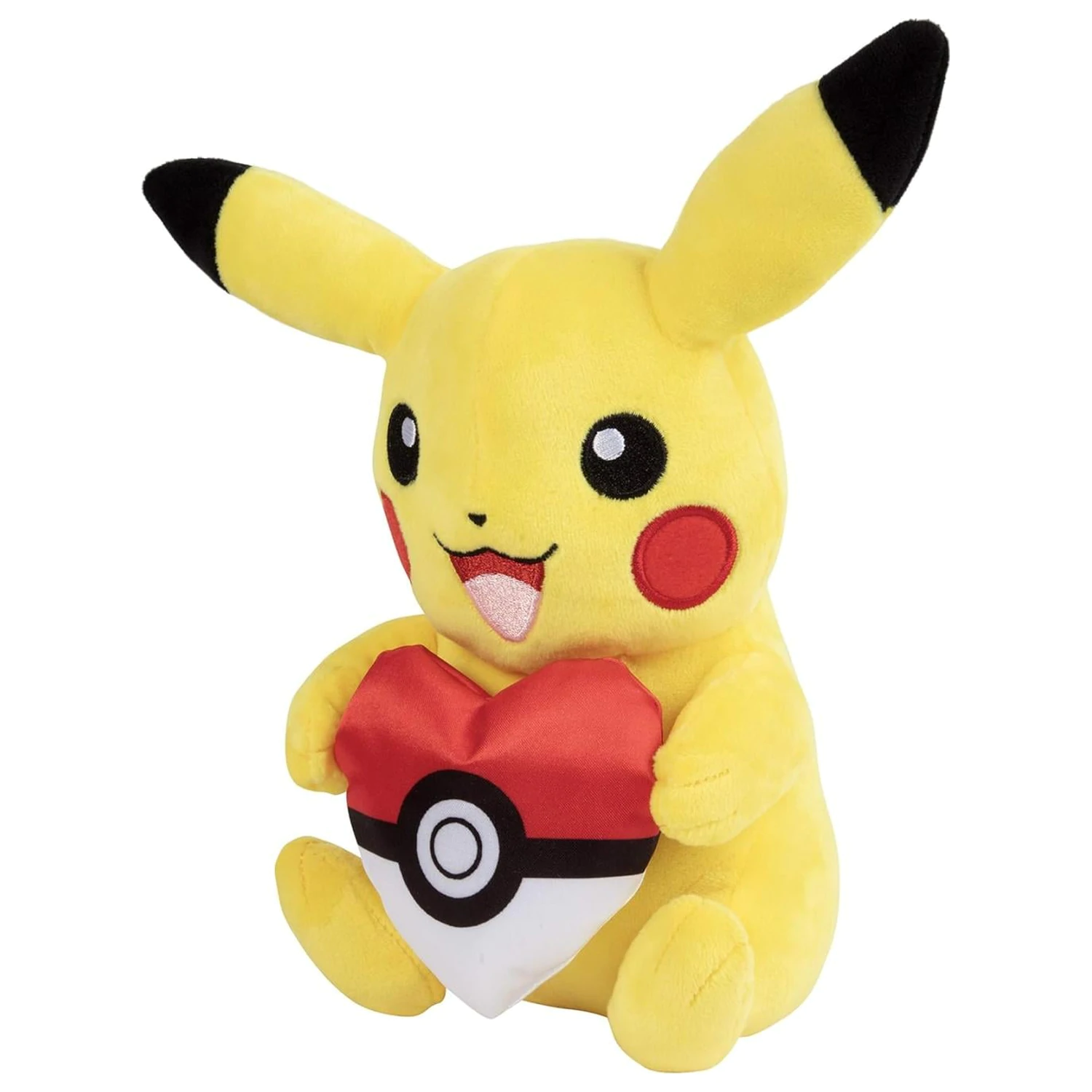 Pokémon Pikachu with Poké Ball Heart plišana igračka 20 cm fotografija proizvoda