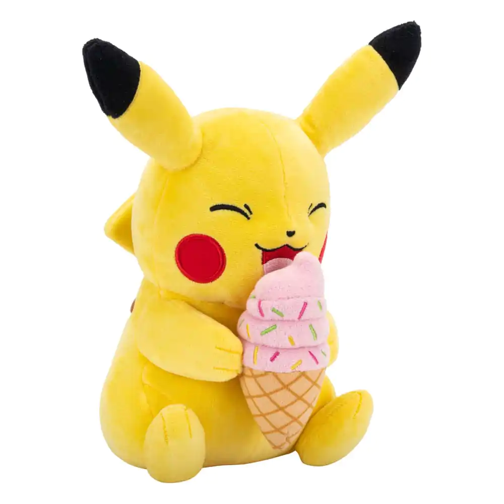 Pokémon Plišana Figura Pikachu sa Sladoledom 20 cm fotografija proizvoda