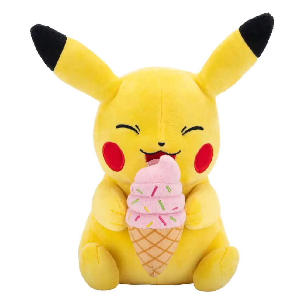 Pokémon Plišana Figura Pikachu sa Sladoledom 20 cm fotografija proizvoda