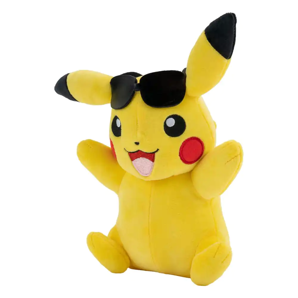 Pokémon plišana figura Pikachu sa sunčanim naočalama 20 cm fotografija proizvoda