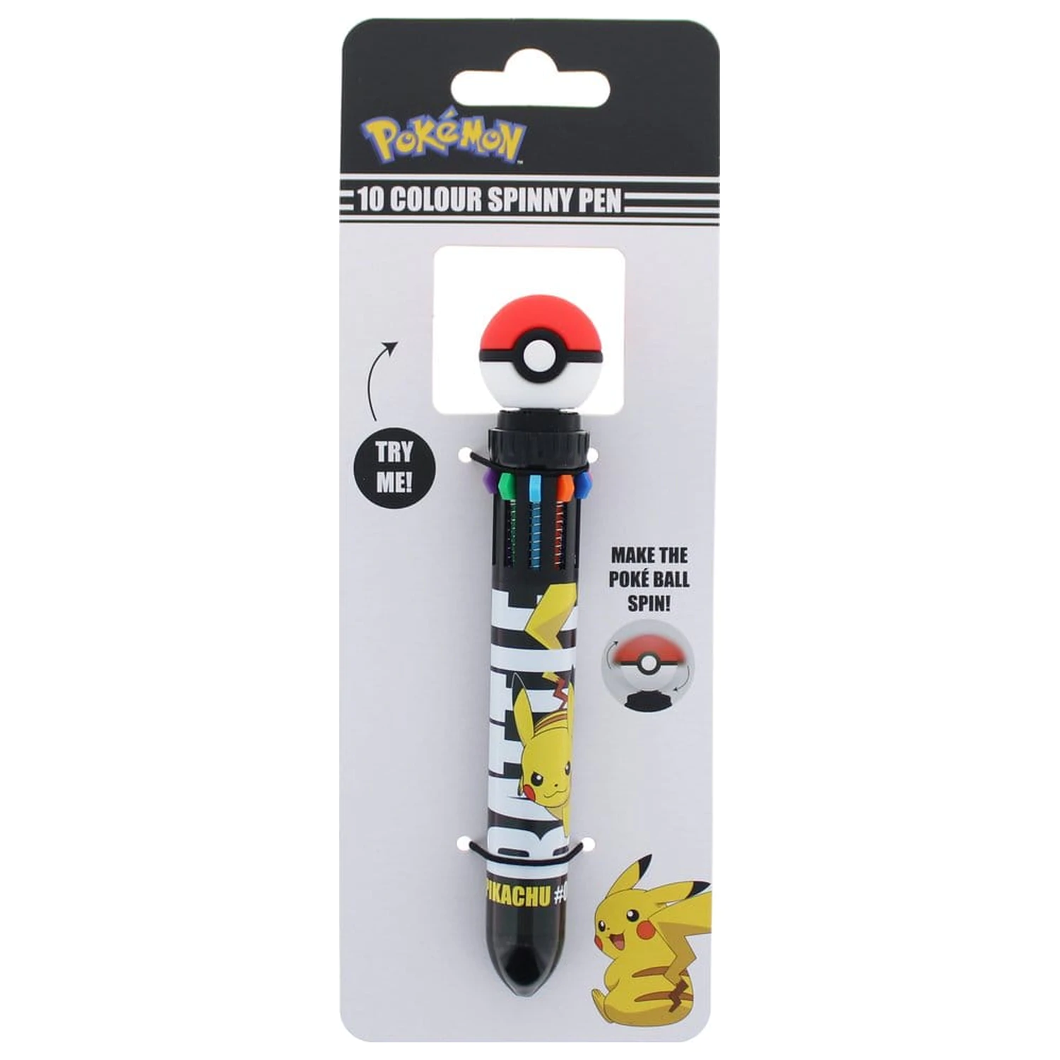 Pokémon Multi Colour Pen Spinny Pokéball fotografija proizvoda