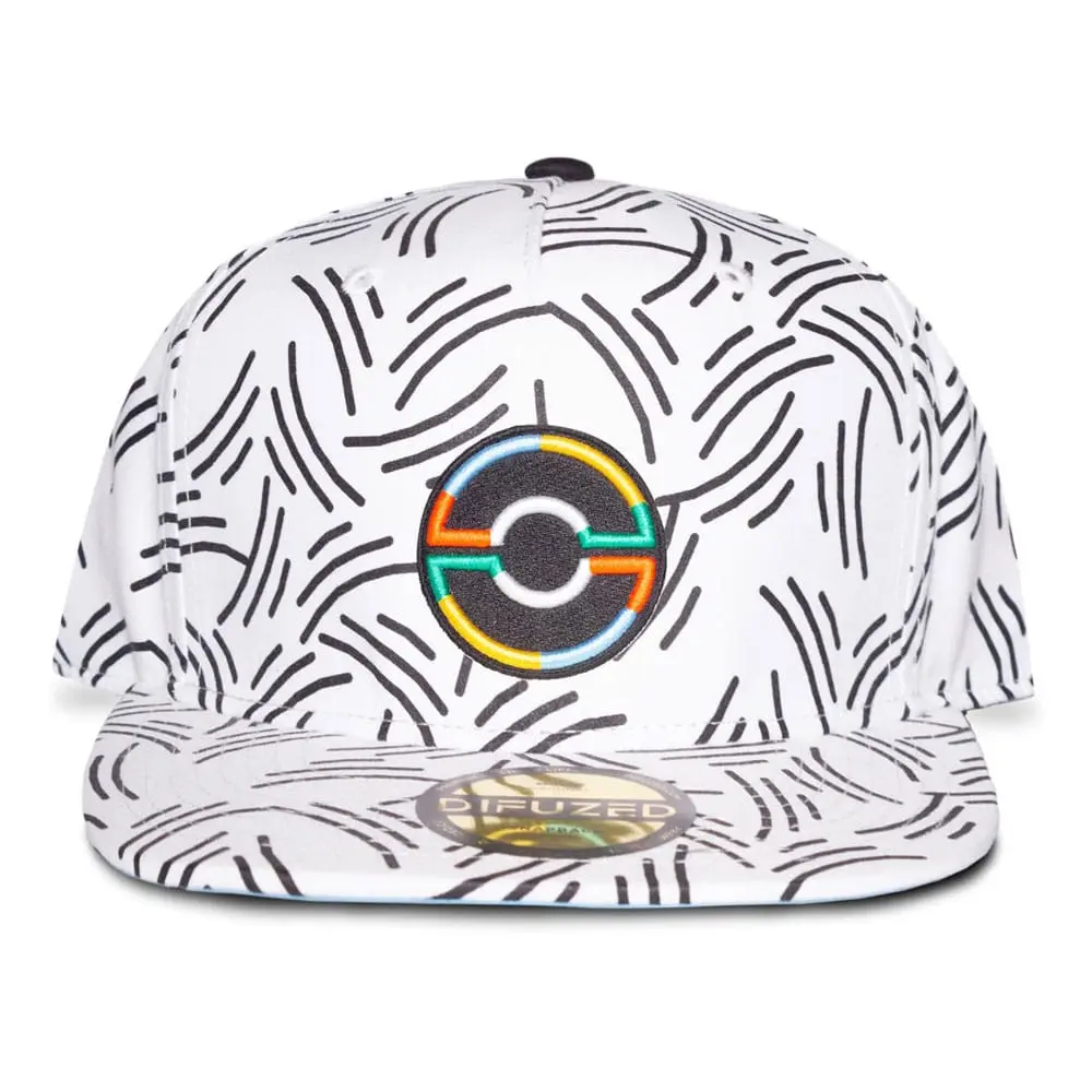 Pokemon Snapback šilterica Pokeball bijela fotografija proizvoda