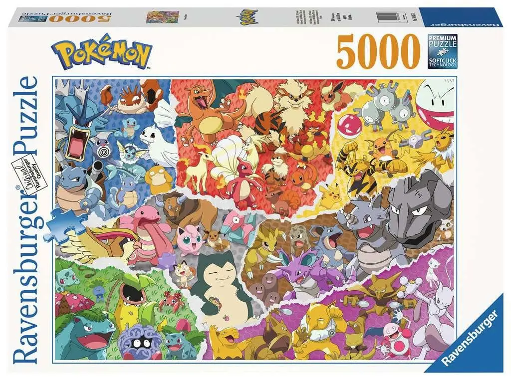 Pokémon Jigsaw Puzzle Pokémon Allstars (5000 dijelova) fotografija proizvoda