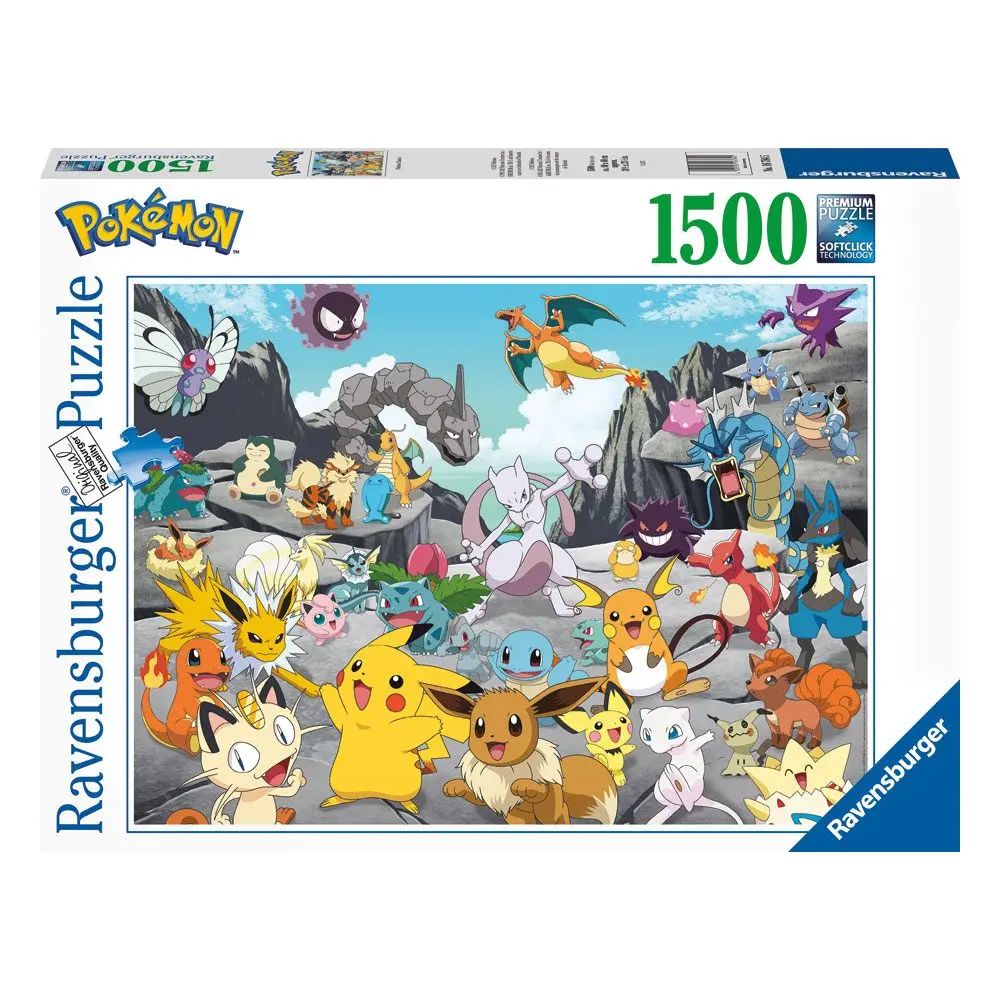 Pokémon slagalica Pokémon Classics (1500 dijelova) fotografija proizvoda