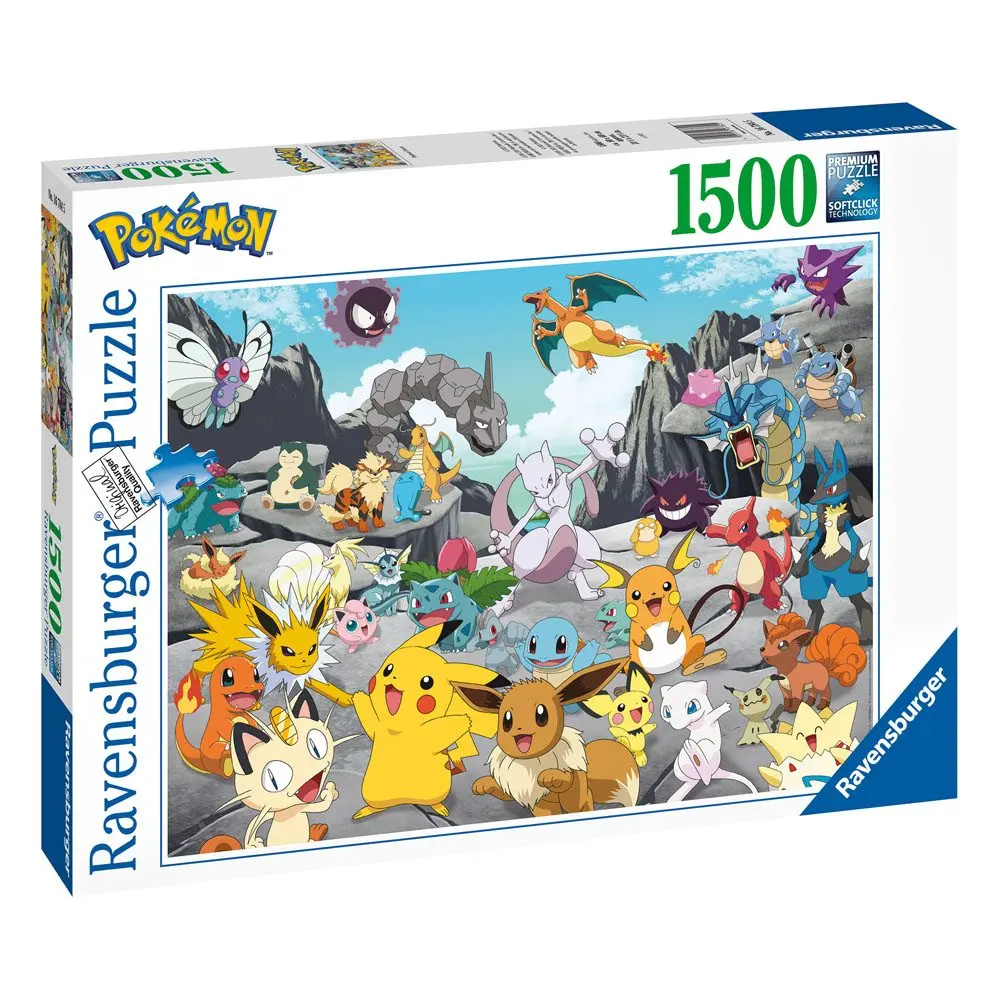 Pokémon slagalica Pokémon Classics (1500 dijelova) fotografija proizvoda