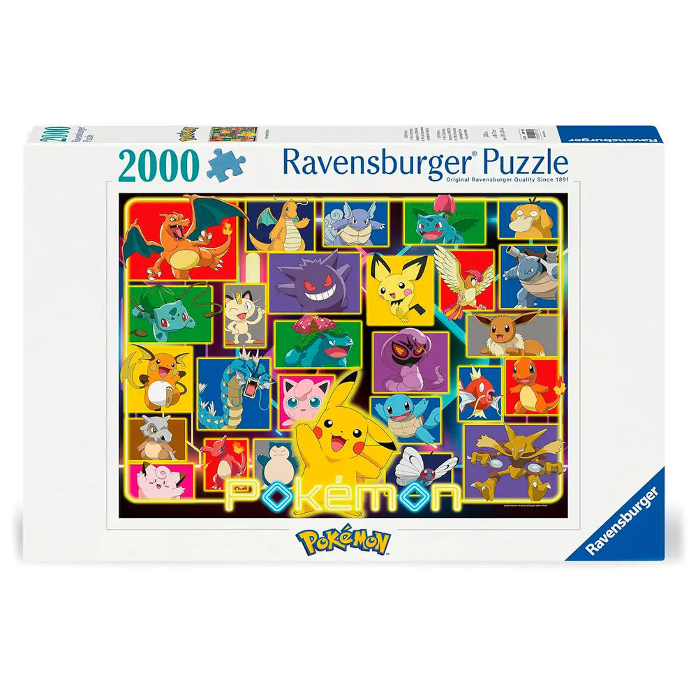 Pokemon puzzle 2000 komada fotografija proizvoda