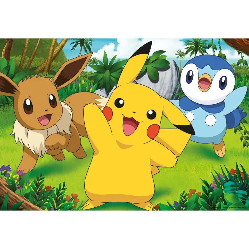Pokémon dječja jigsaw slagalica Pikachu & Friends (2 x 24 komada) fotografija proizvoda