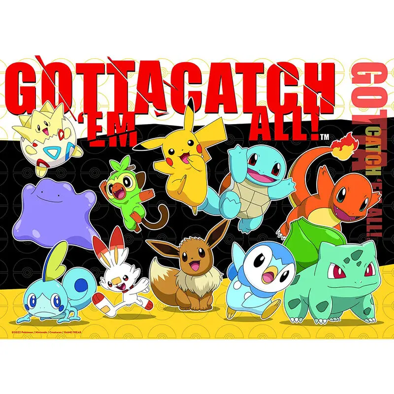Pokemon slagalica 4x100 komada fotografija proizvoda