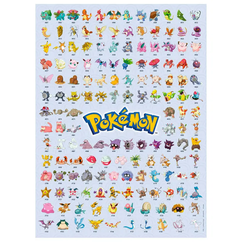 Pokémon Jigsaw Puzzle Pokémon (500 dijelova) fotografija proizvoda