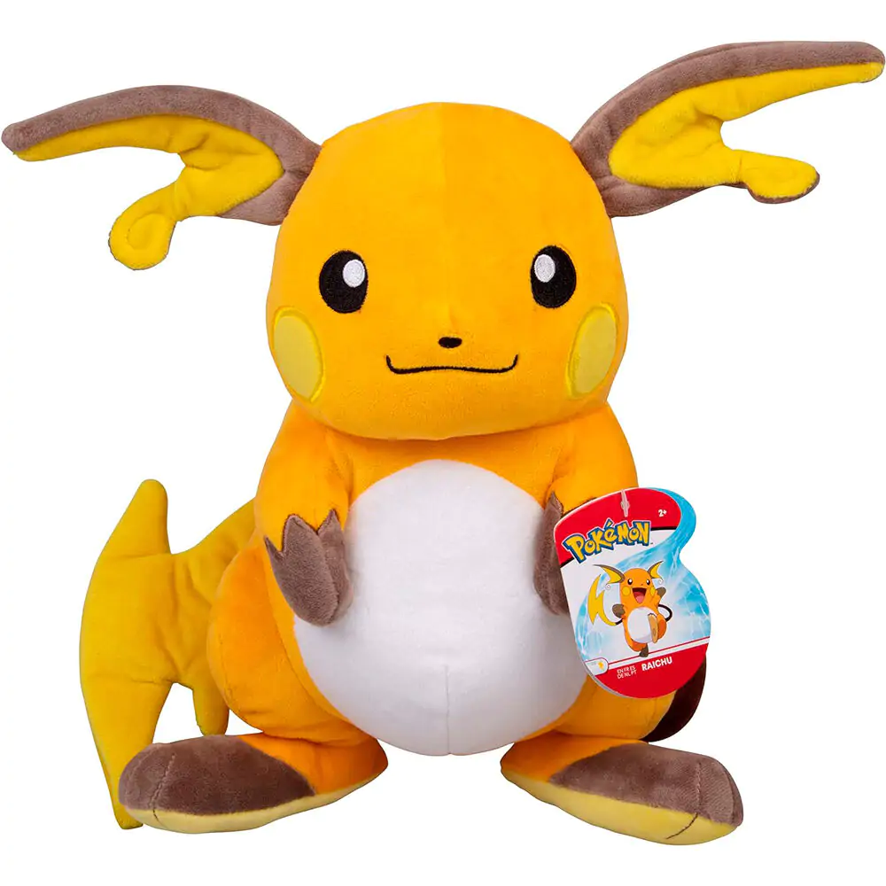 Pokemon Raichu plišana igračka 25cm fotografija proizvoda