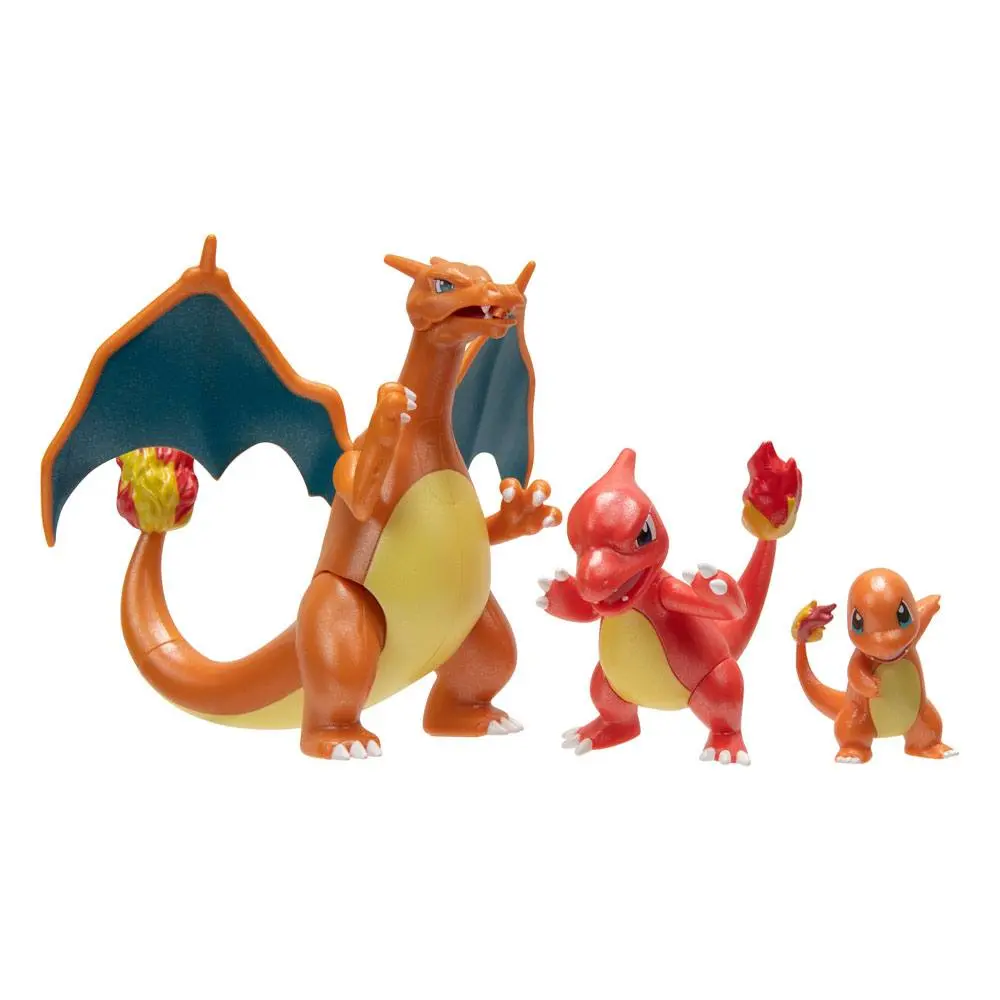 Pokémon Select Akcijske figure, paket od 3 komada, evolucija Charmander, Charmeleon, Charizard fotografija proizvoda