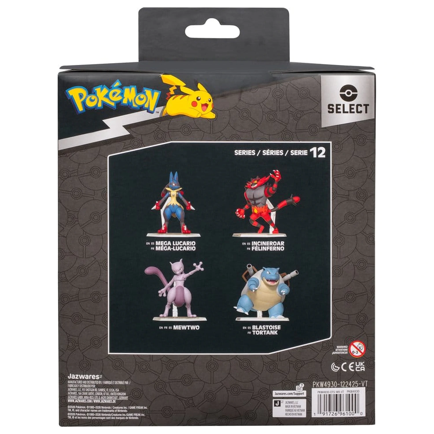 Pokémon Select Super-Articulated figura Blastoise fotografija proizvoda
