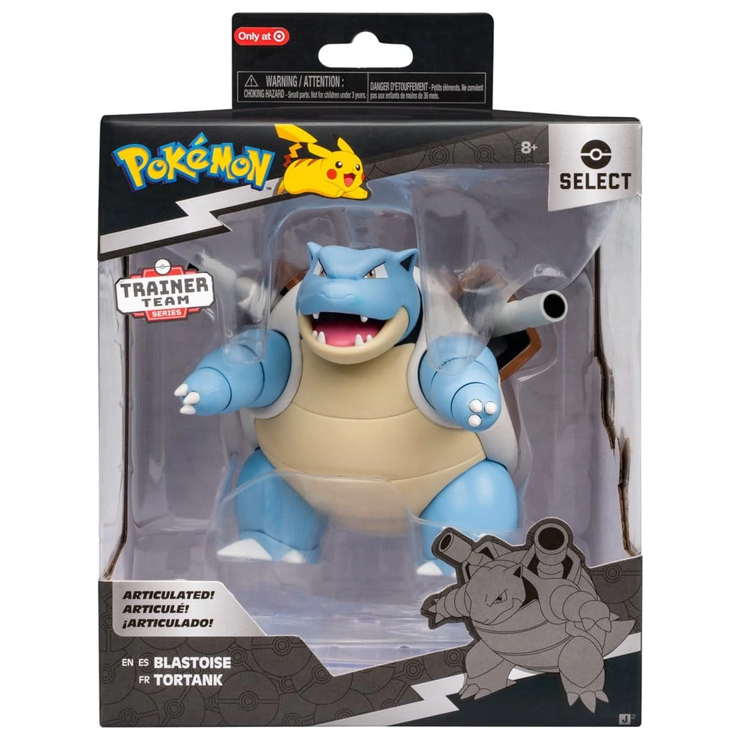 Pokémon Select Super-Articulated figura Blastoise fotografija proizvoda