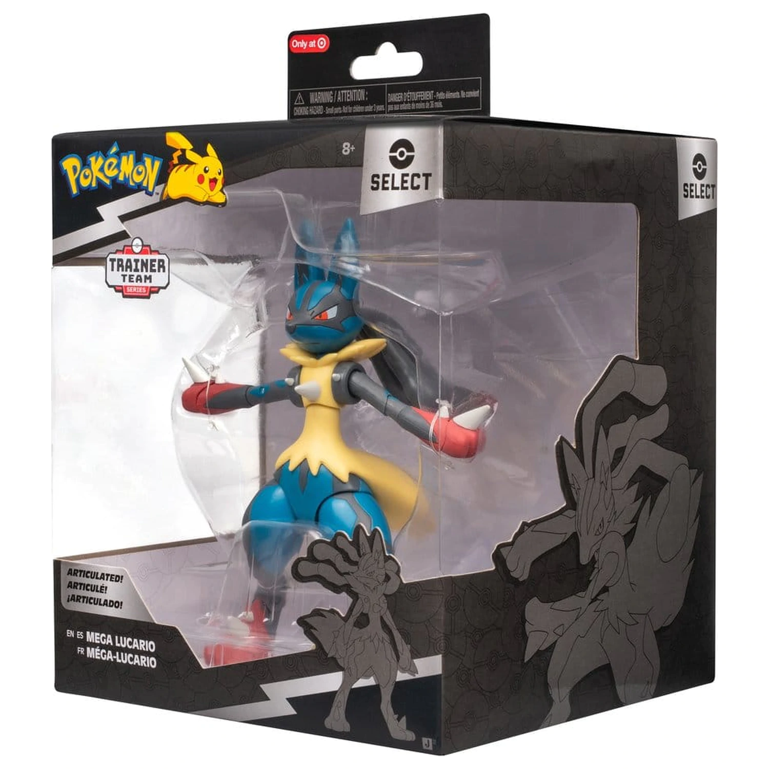 Pokémon Select Super-Articulated figura Mega Lucario fotografija proizvoda