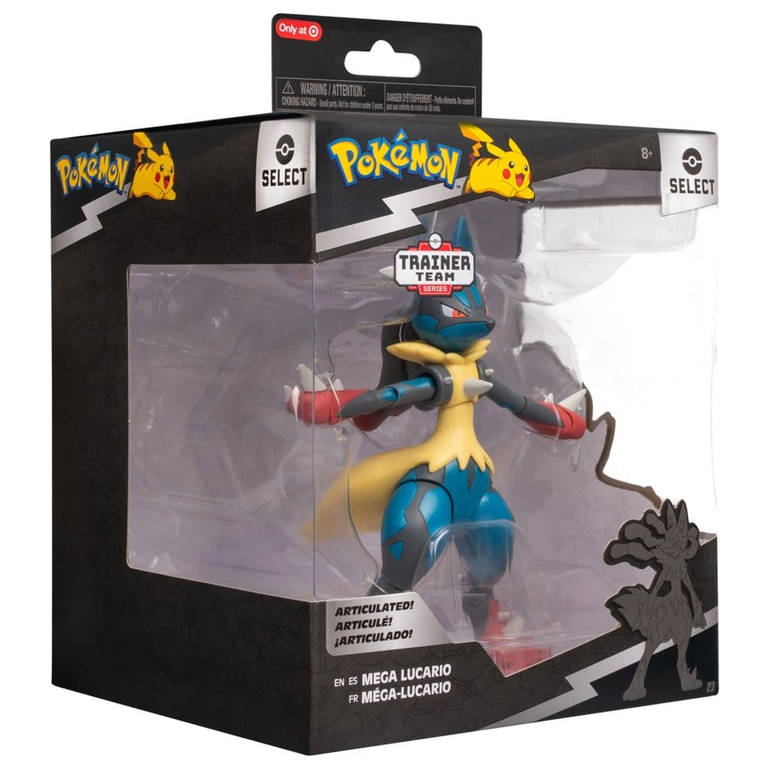 Pokémon Select Super-Articulated figura Mega Lucario fotografija proizvoda