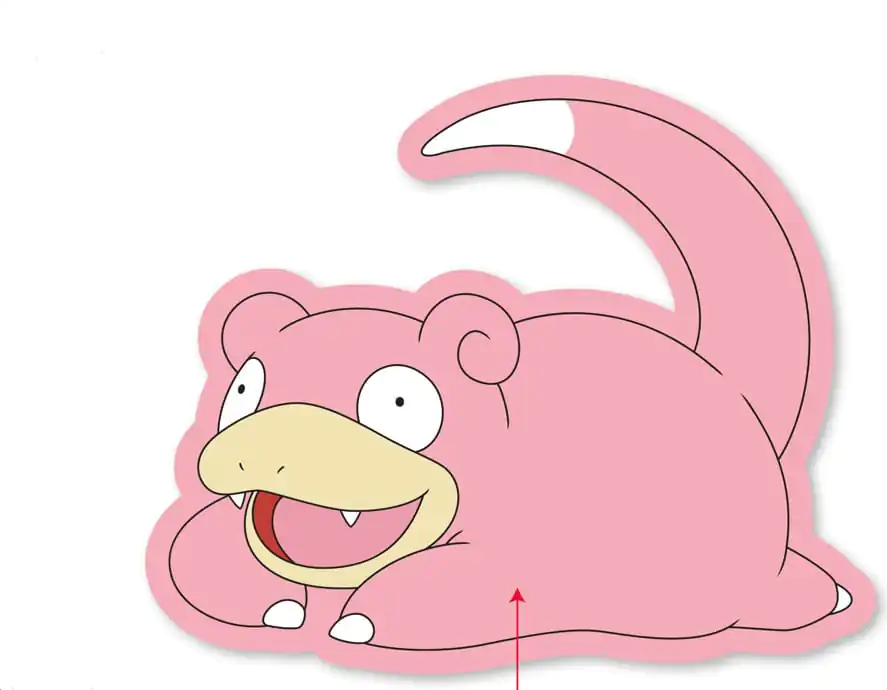 Pokemon Jastuk Slowpoke 35 cm fotografija proizvoda