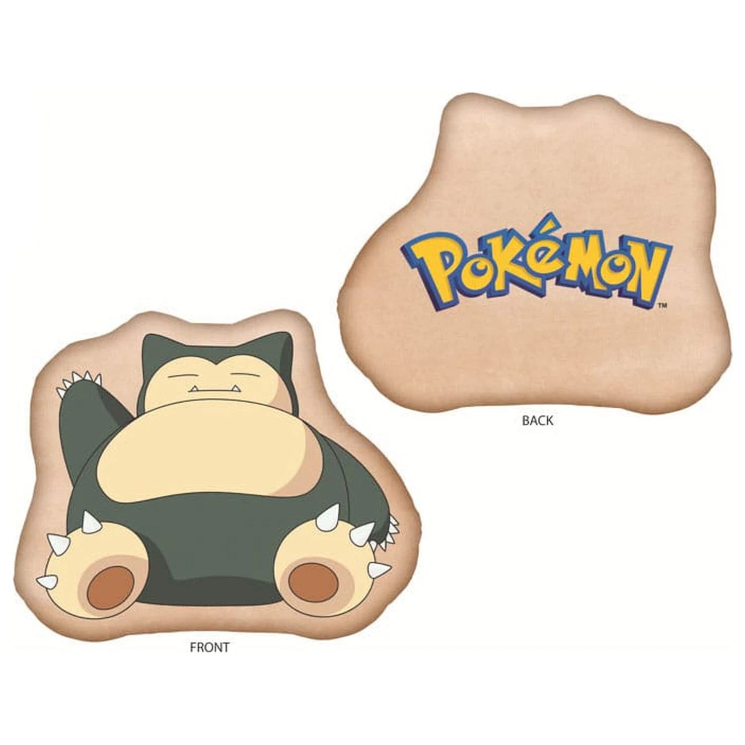 Pokemon jastuk Snorlax smeđi 36 cm fotografija proizvoda
