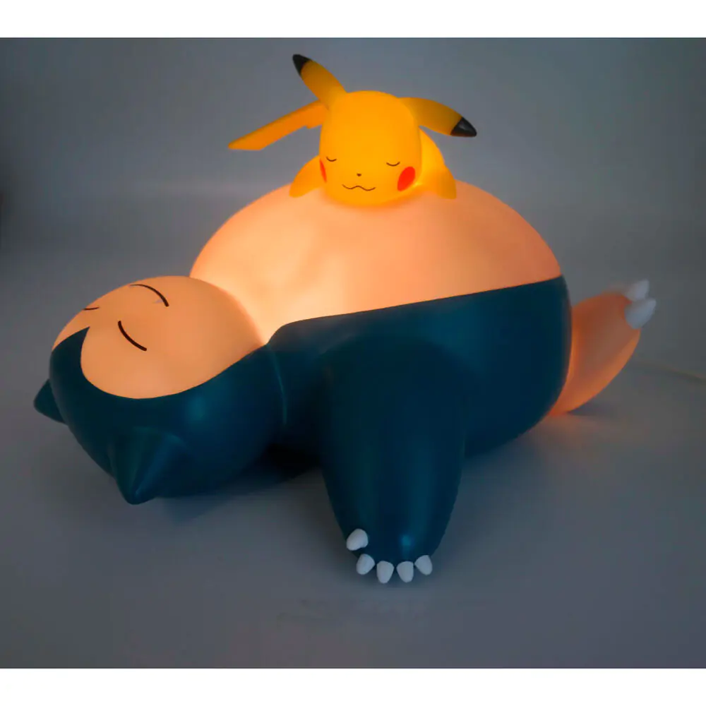 Pokémon LED svjetiljka Snorlax i Pikachu Sleeping 25 cm fotografija proizvoda