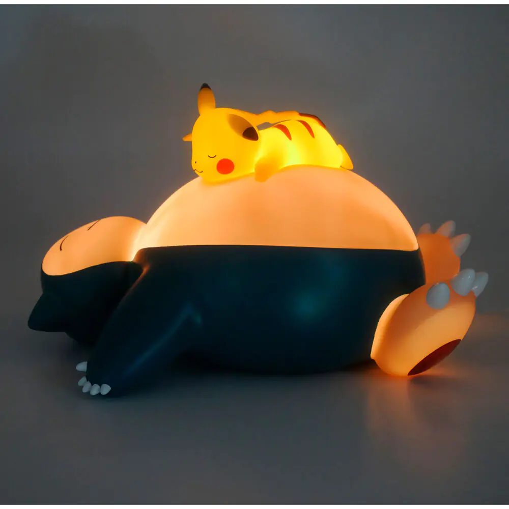 Pokémon LED svjetiljka Snorlax i Pikachu Sleeping 25 cm fotografija proizvoda