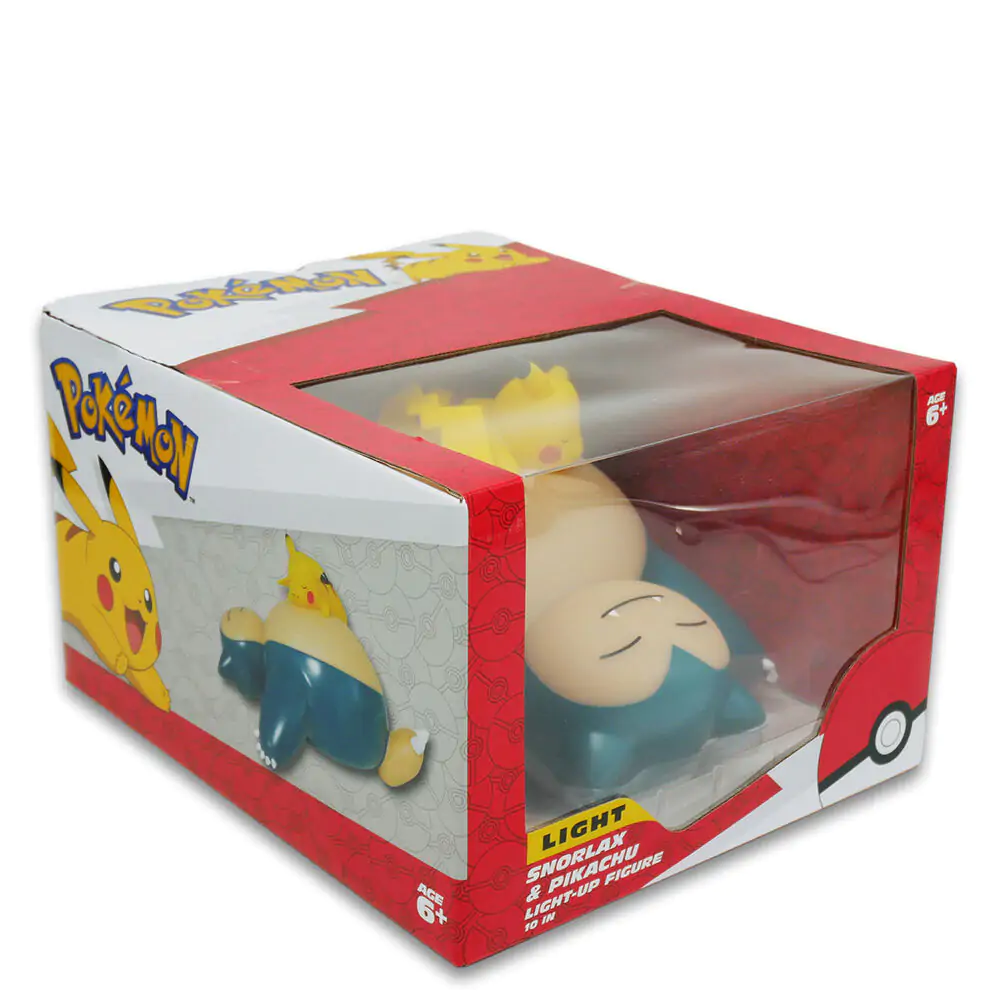 Pokémon LED svjetiljka Snorlax i Pikachu Sleeping 25 cm fotografija proizvoda