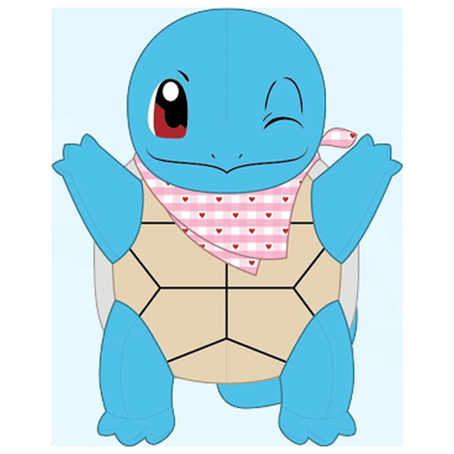 Pokémon Squirtle with Heart Bandana plišana igračka 20 cm fotografija proizvoda