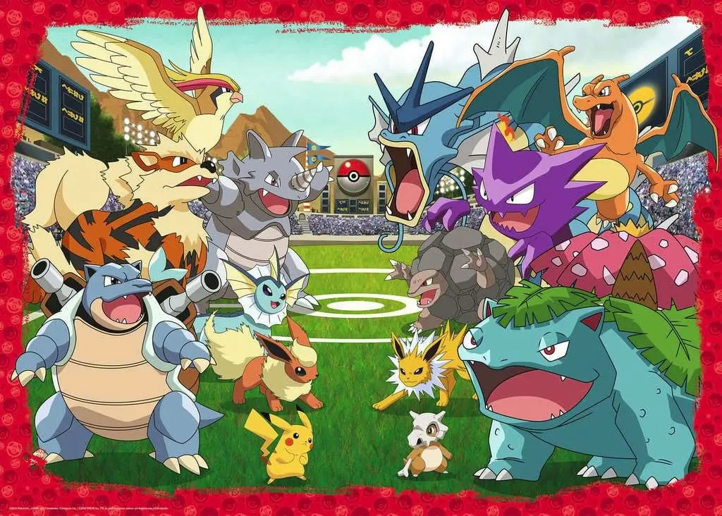 Pokémon Puzzle Stadion (1000 dijelova) fotografija proizvoda
