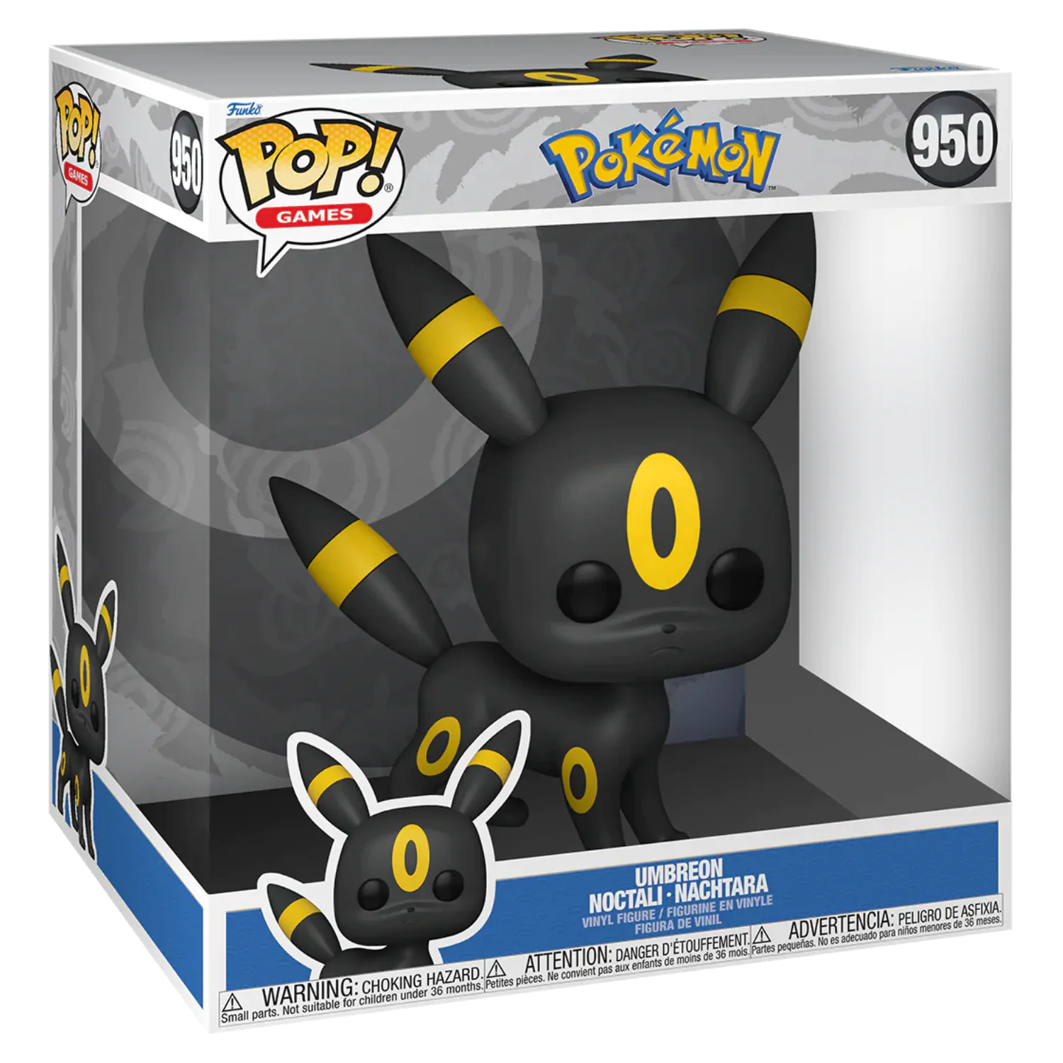 Pokemon Super Sized Jumbo Funko POP! Vinilna Figura Umbreon (EMEA) 25 cm fotografija proizvoda