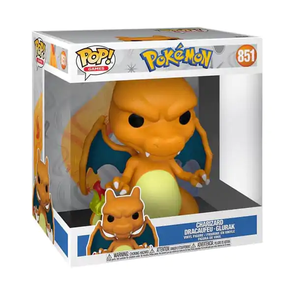 Pokemon Super Sized Jumbo Funko POP! Vinilna figura Charizard (EMEA) 25 cm fotografija proizvoda