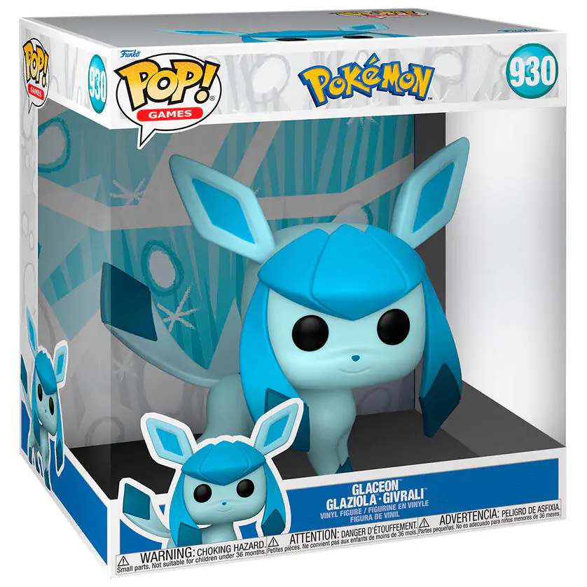 Pokemon Super Sized Jumbo POP! Vinilna Figura Glaceon (EMEA) 25 cm fotografija proizvoda