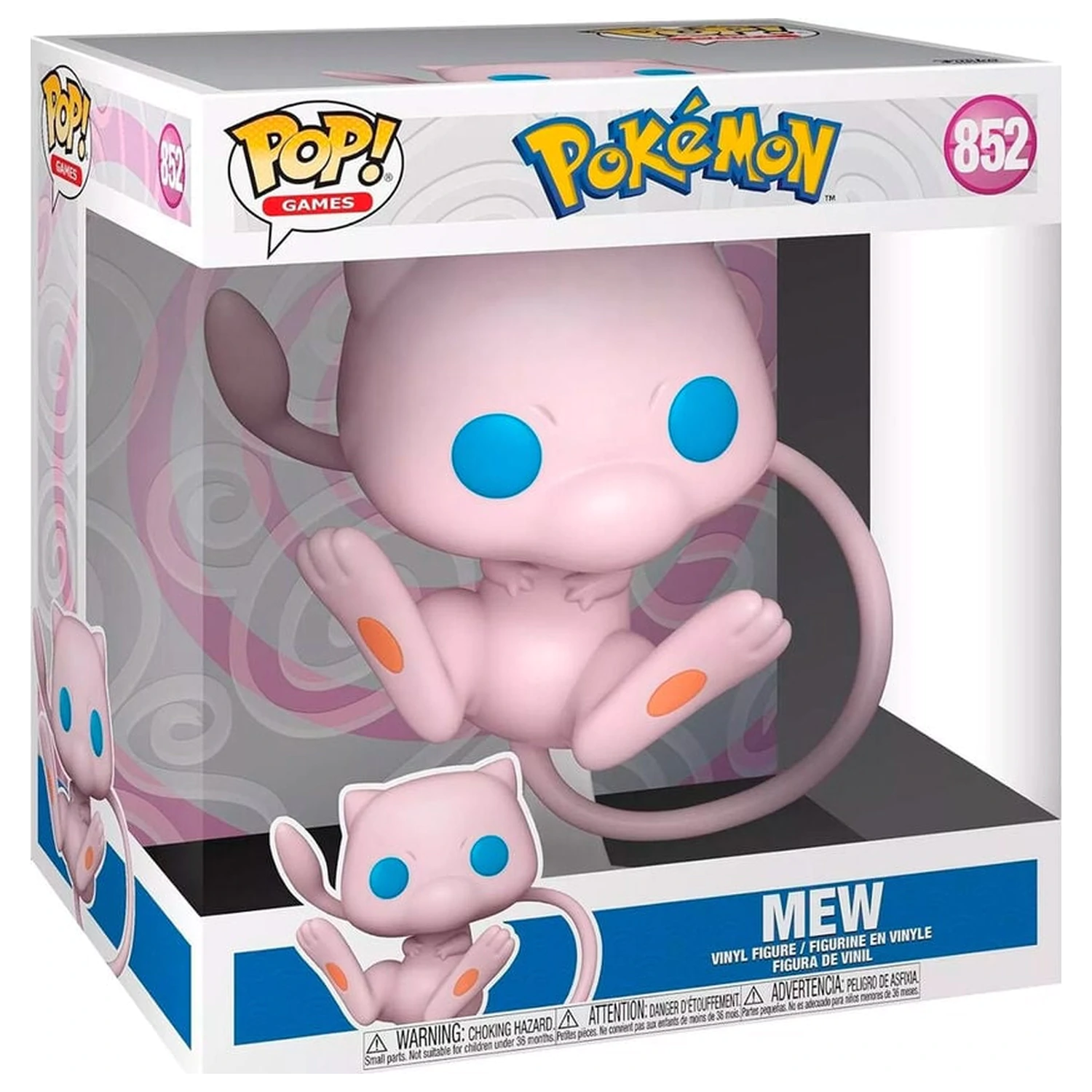 Pokemon Super Sized Jumbo POP! Vinyl Figura Mew 25 cm fotografija proizvoda