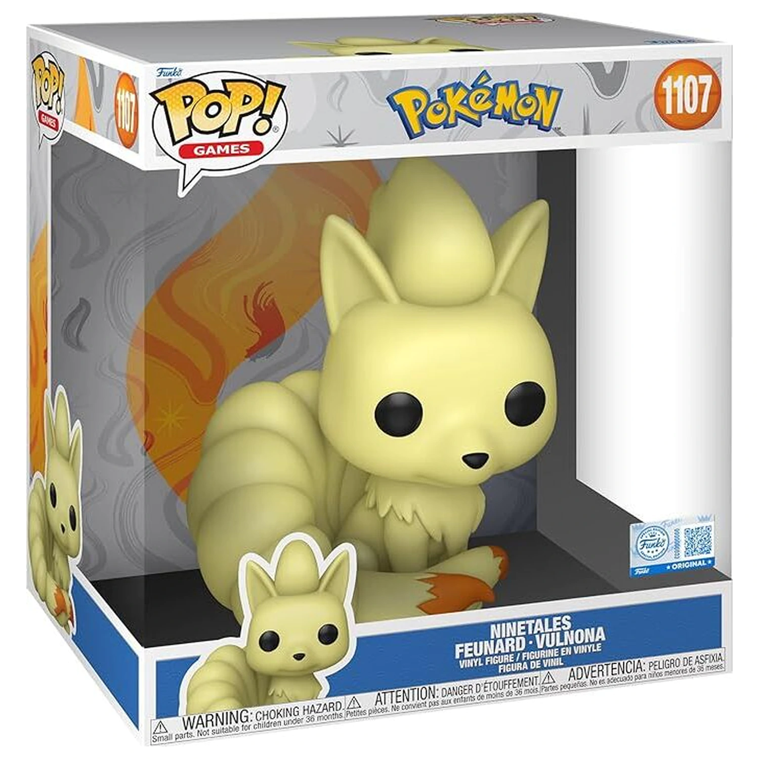 Pokemon Super Sized Jumbo Funko POP! Vinyl figura Ninetales 25 cm fotografija proizvoda