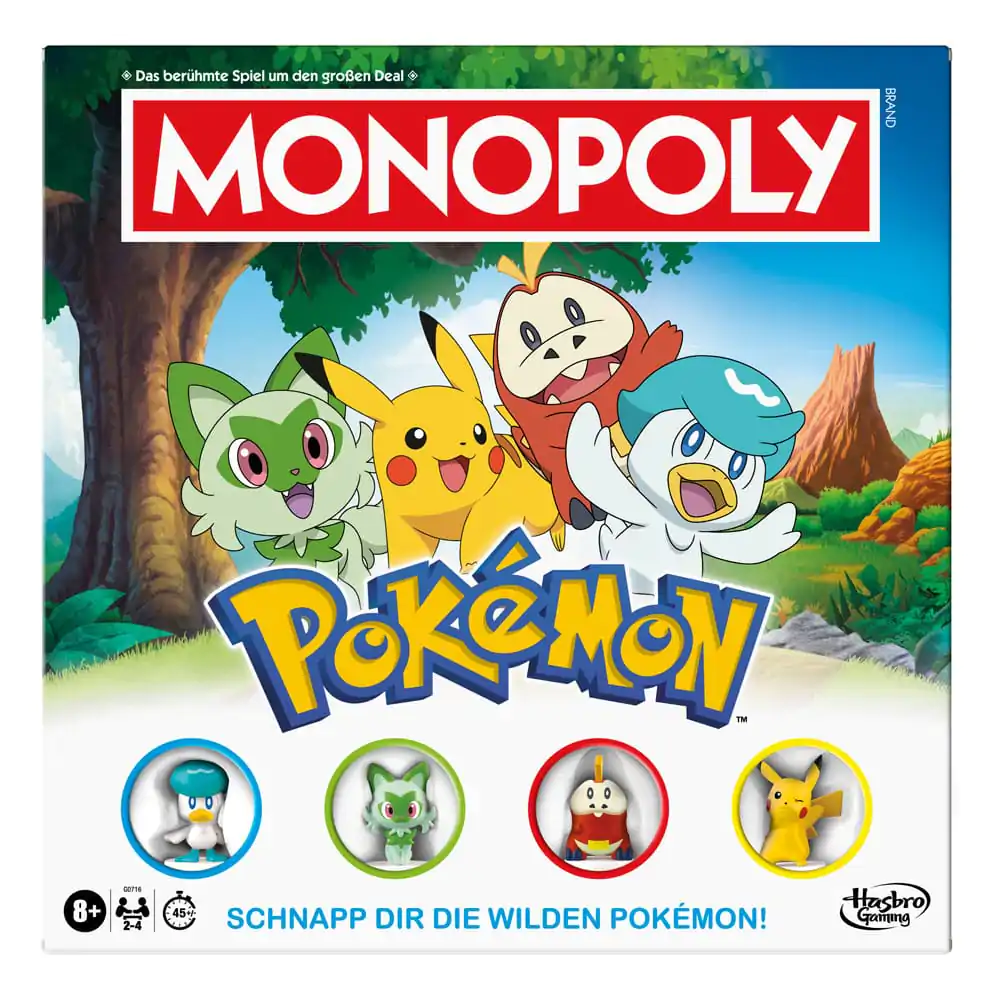 Pokémon društvena igra Monopoly *Njemačka verzija* fotografija proizvoda