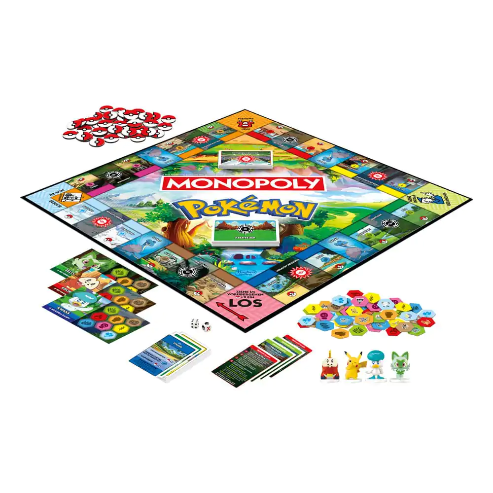 Pokémon društvena igra Monopoly *Njemačka verzija* fotografija proizvoda