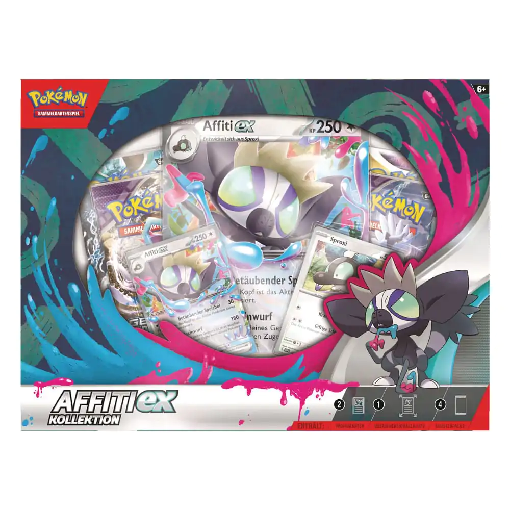 Pokémon TCG EX- Collection Affiti *Njemačka verzija* fotografija proizvoda