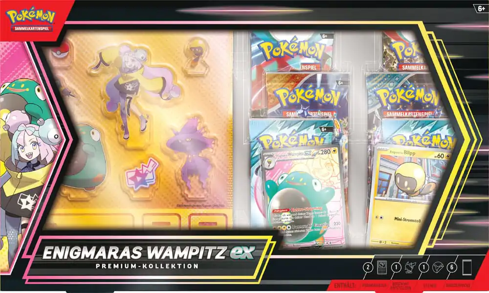 Pokémon TCG EX Premium Kolekcija Einigmaras Wampitz 2025 *Njemačka verzija* fotografija proizvoda